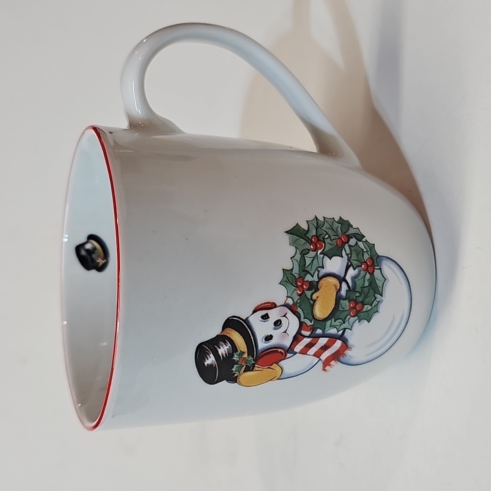 Vermont Country Store Reutter Porzellan Snowman Mug